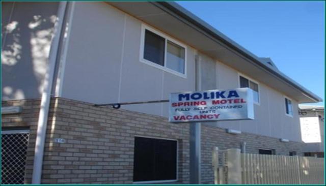 Molika Springs Motel Moree Eksteriør billede